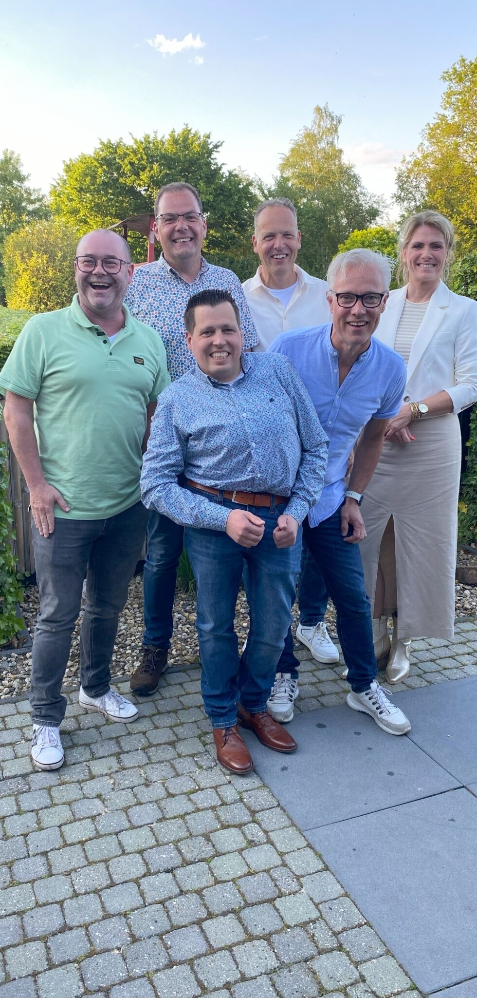 Groepsfoto jubilarissen