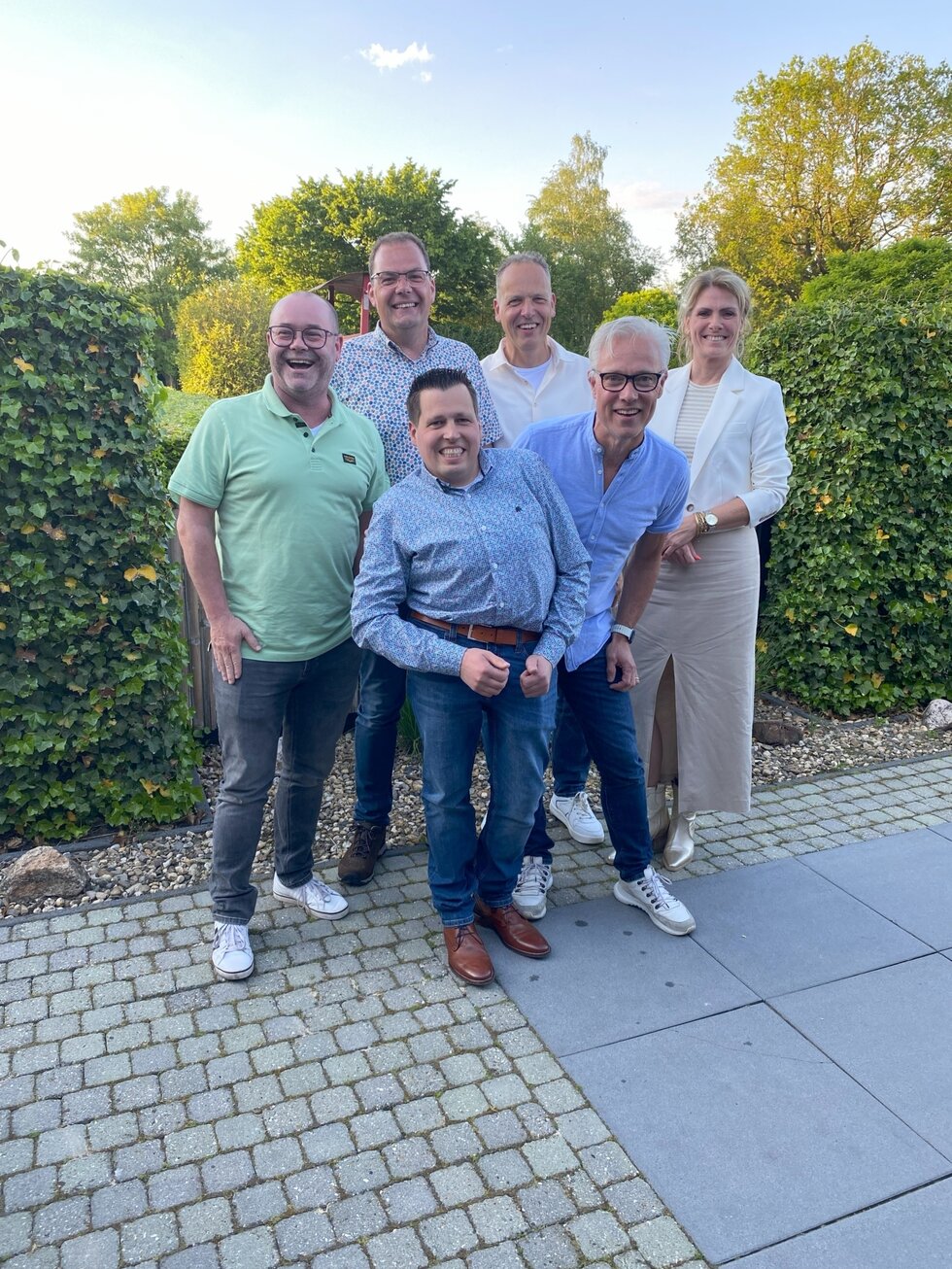 Groepsfoto jubilarissen